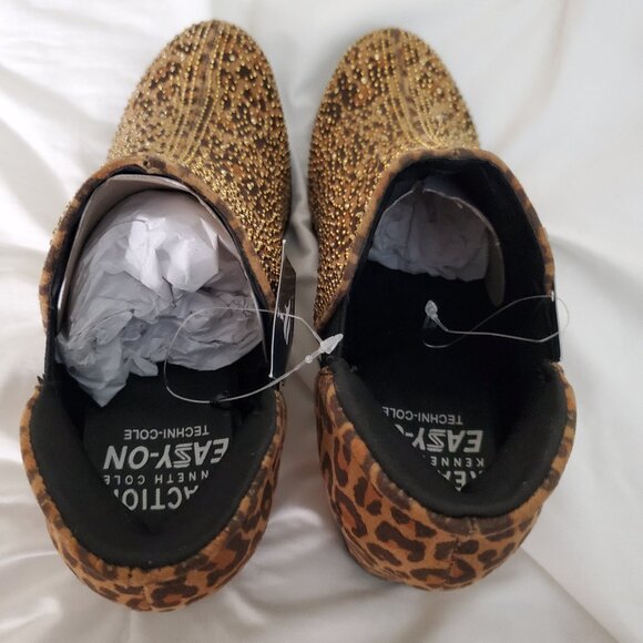 Kenneth Cole Leopard Print Boots - Picture 4 of 13